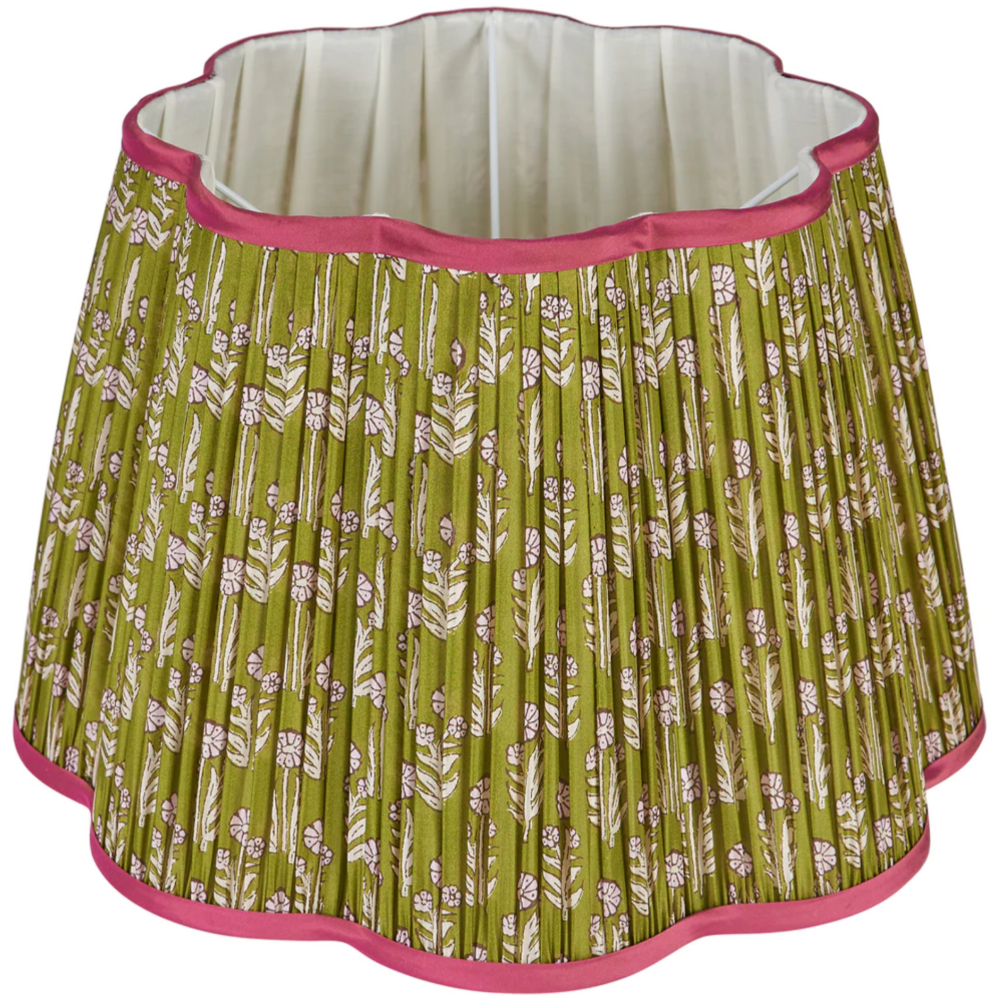 Penny Morrison scalloped lampshade