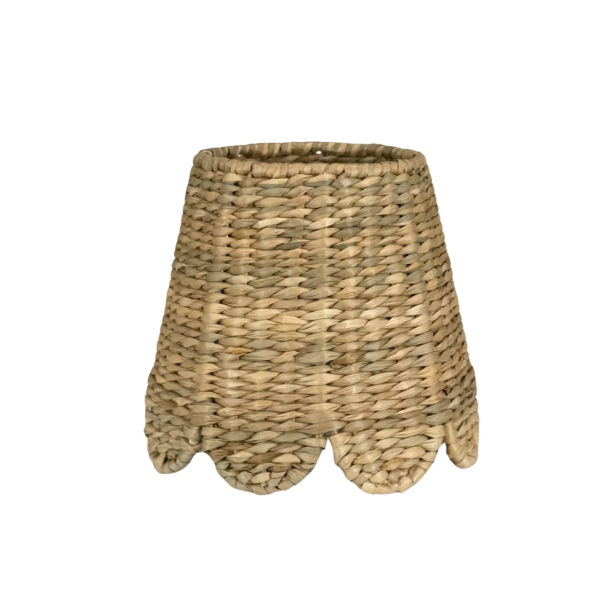 Scalloped Seagrass Poldina | Largest inventory of lampshades