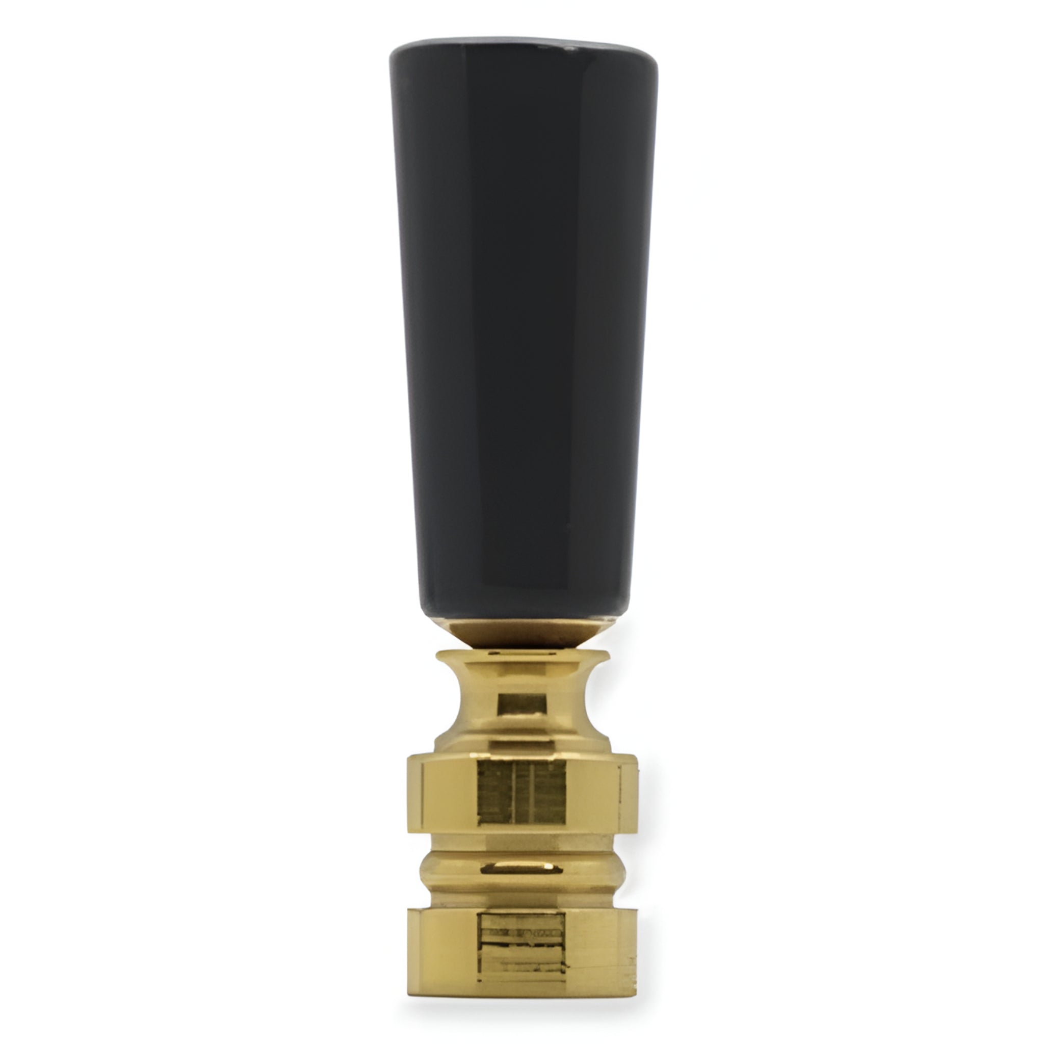 10-Pack Black Lamp Finials – Easy Twist-On Shade Toppers For Table & Floor Lamps