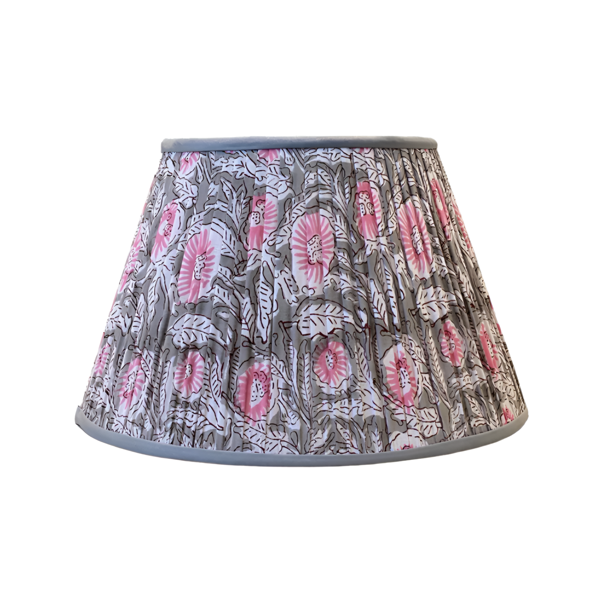 Pink grey lampshade discount