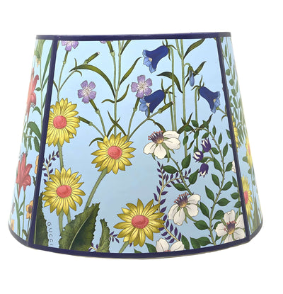 Gucci Blue Floral Lampshade