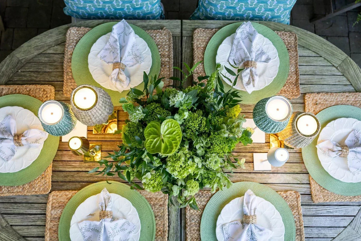Lighting the Terrace Table
