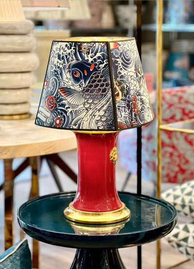 Christopher Spitzmiller Lamp and Iresumi Lampshade