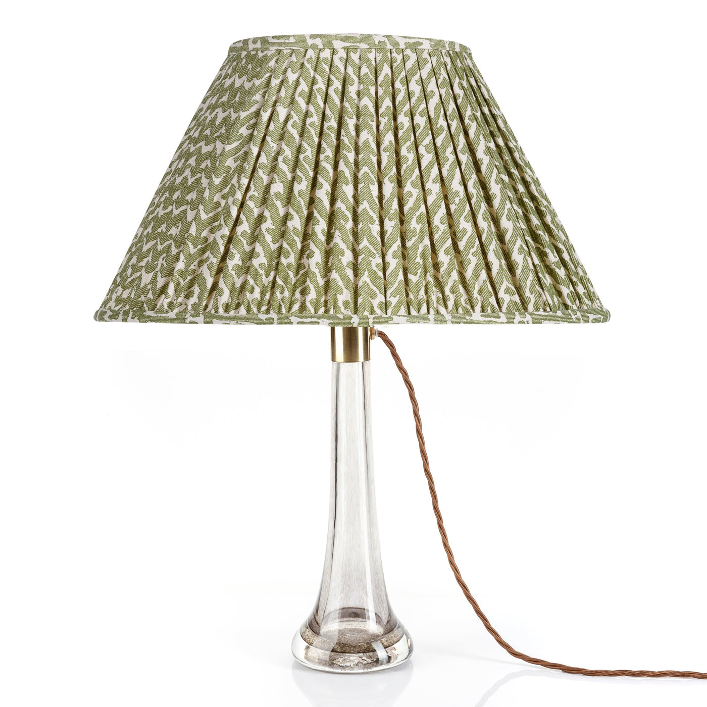 Fermoie Green Rabanna Oval Lampshade