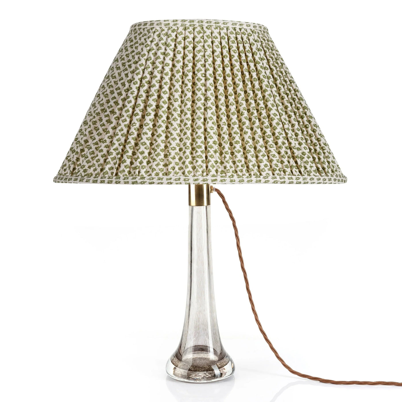 Fermoie Green Marden Oval Lampshade