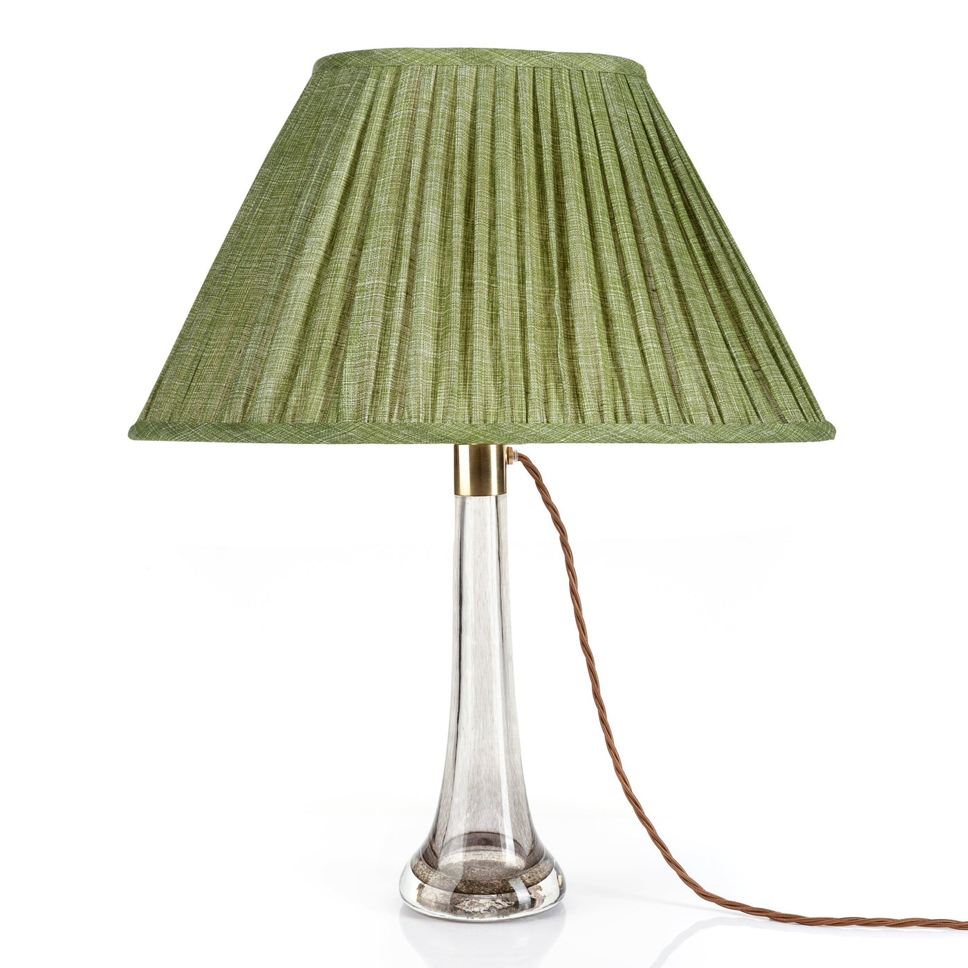 Fermoie Kintyre Green Oval Lampshade