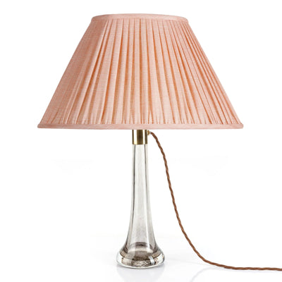 Fermoie Pink Moire Oval Lampshade