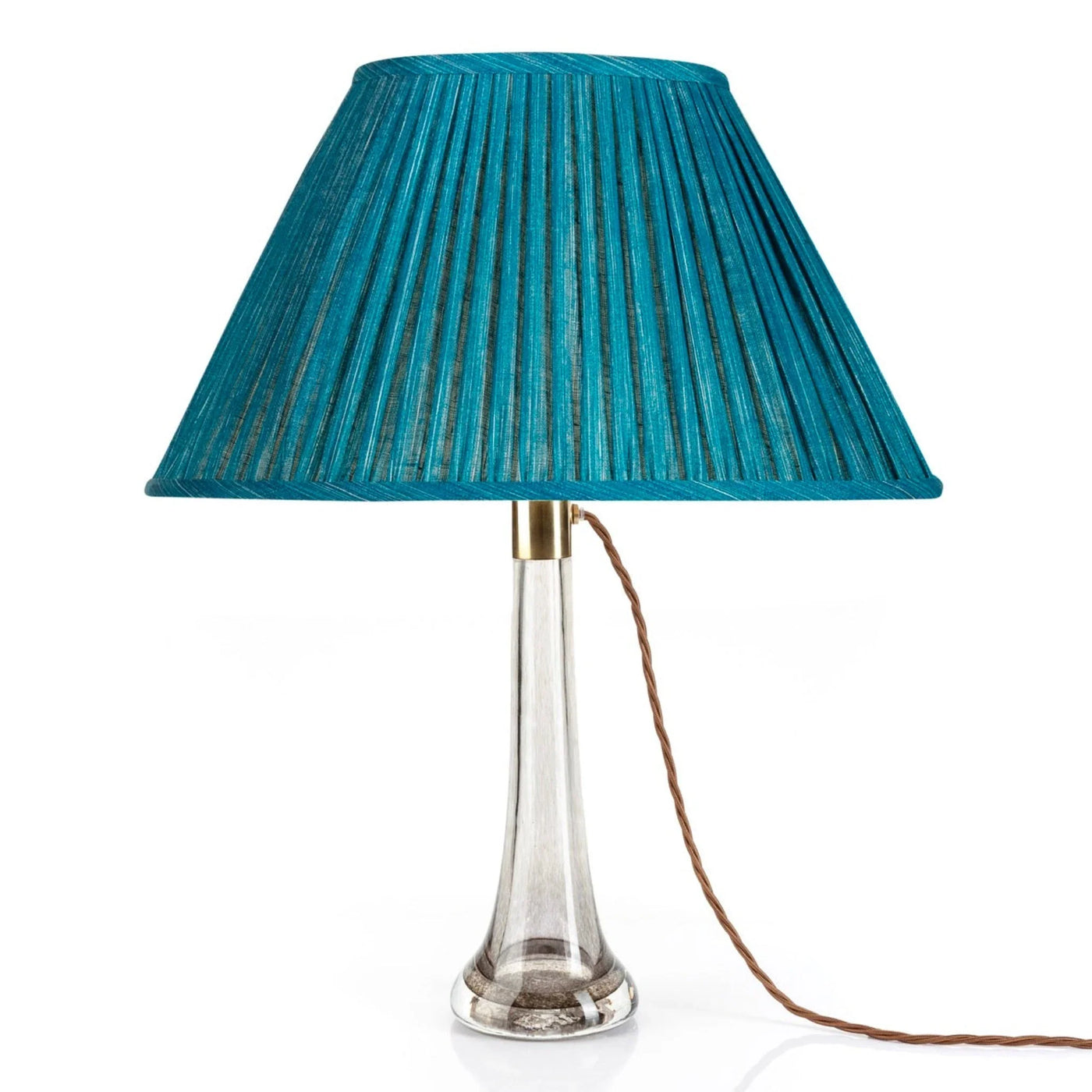 Fermoie Suede Shoes Oval Lampshade