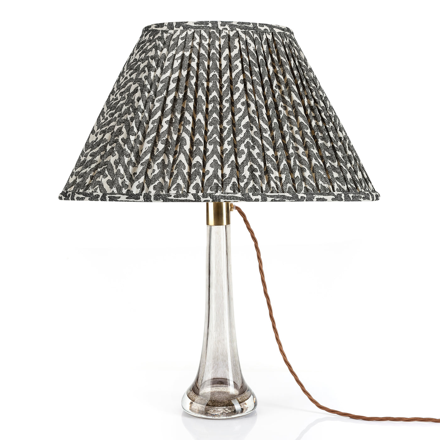 Fermoie Charcoal Rabanna Oval Lampshade