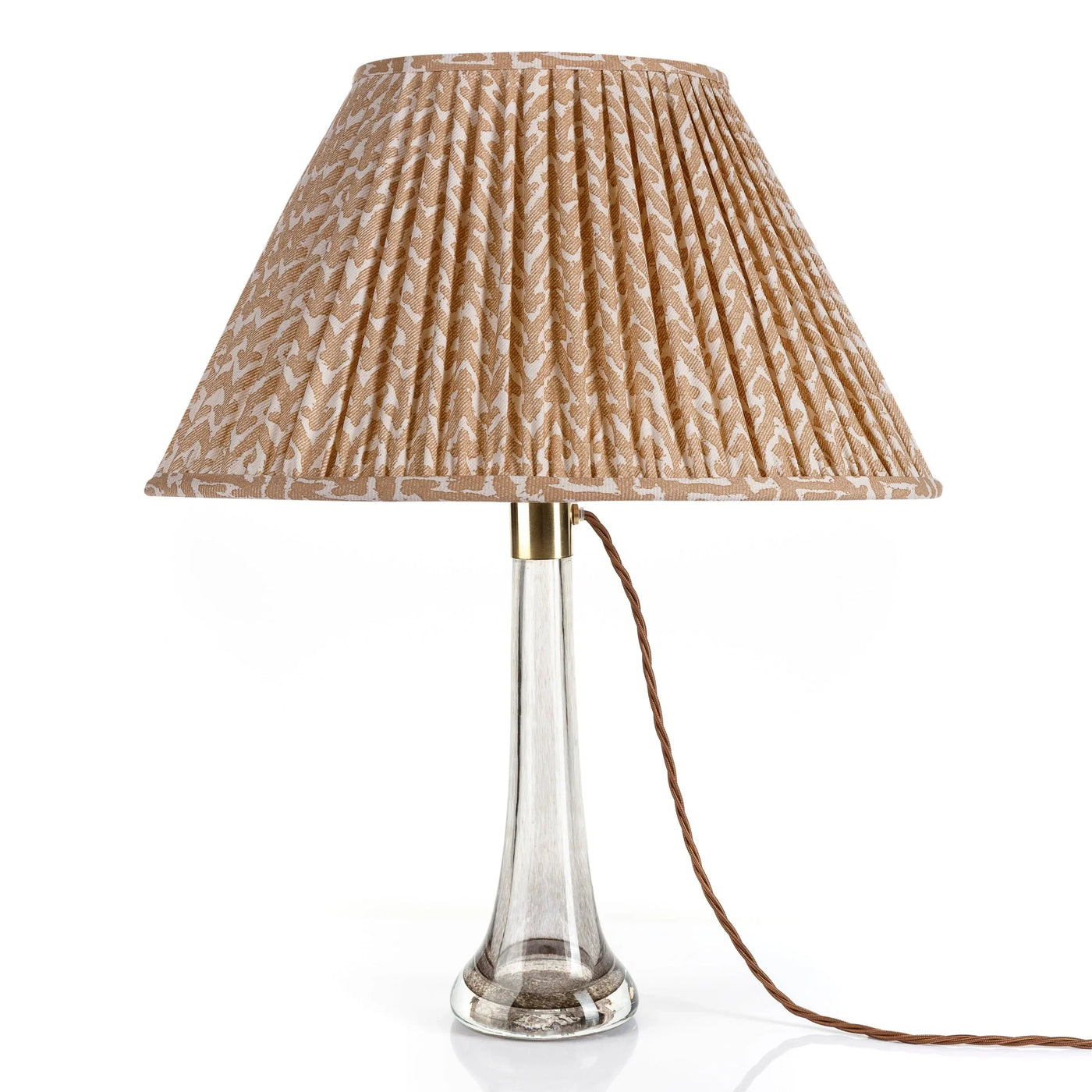 Fermoie Nut Brown Rabanna Oval Lampshade