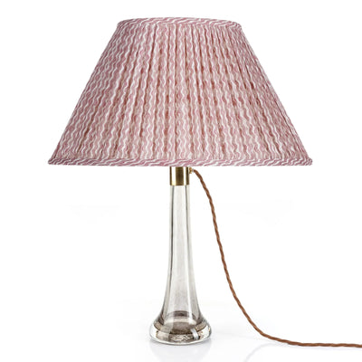 Fermoie Pink Popple Oval Lampshade