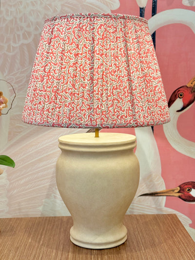 Ian Sanderson Lampshade and Julian Chichester lamp