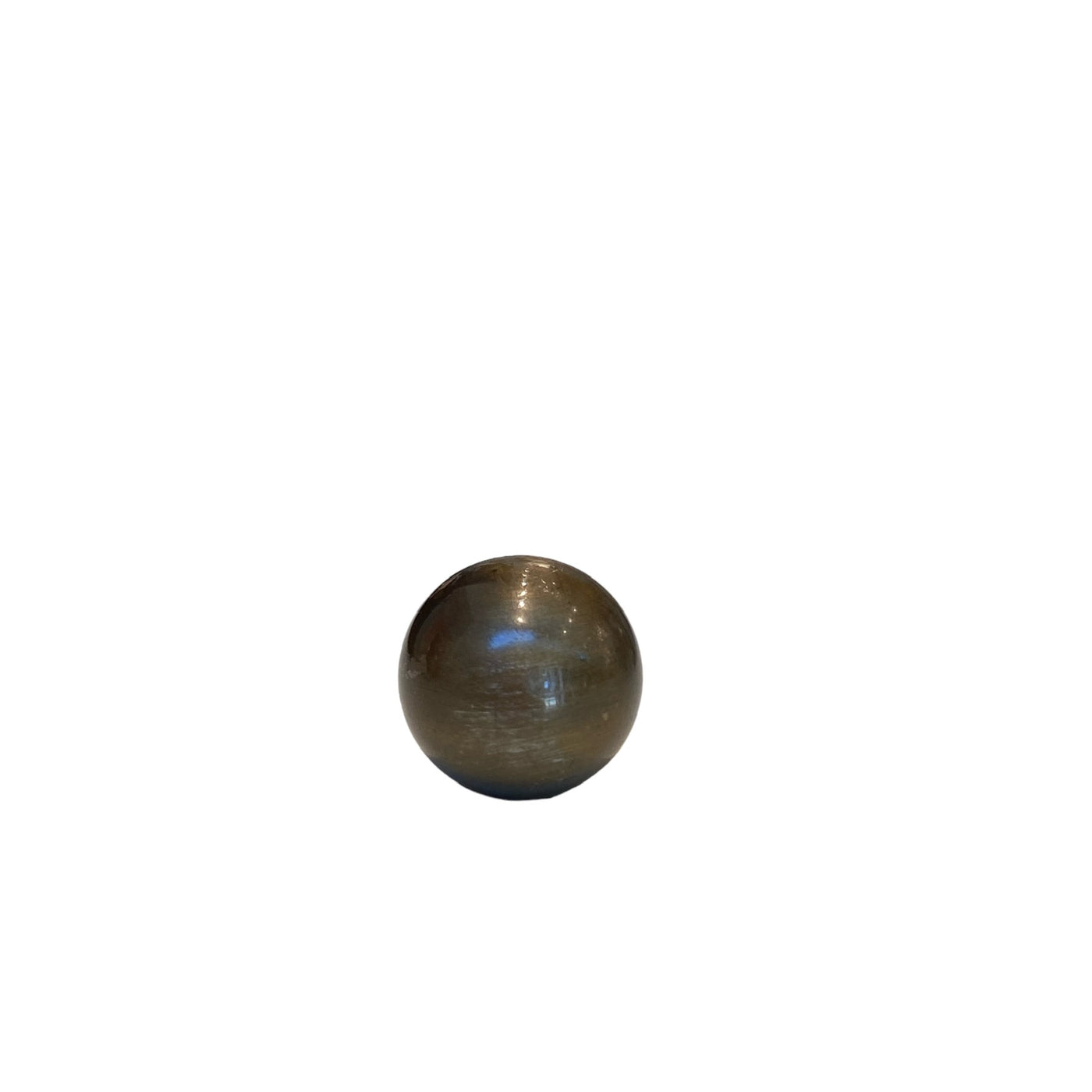 Antique Brass Sphere Finial