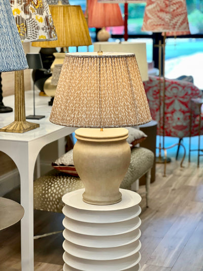 St. Ives Lamp and Fermoie Lamp Shade