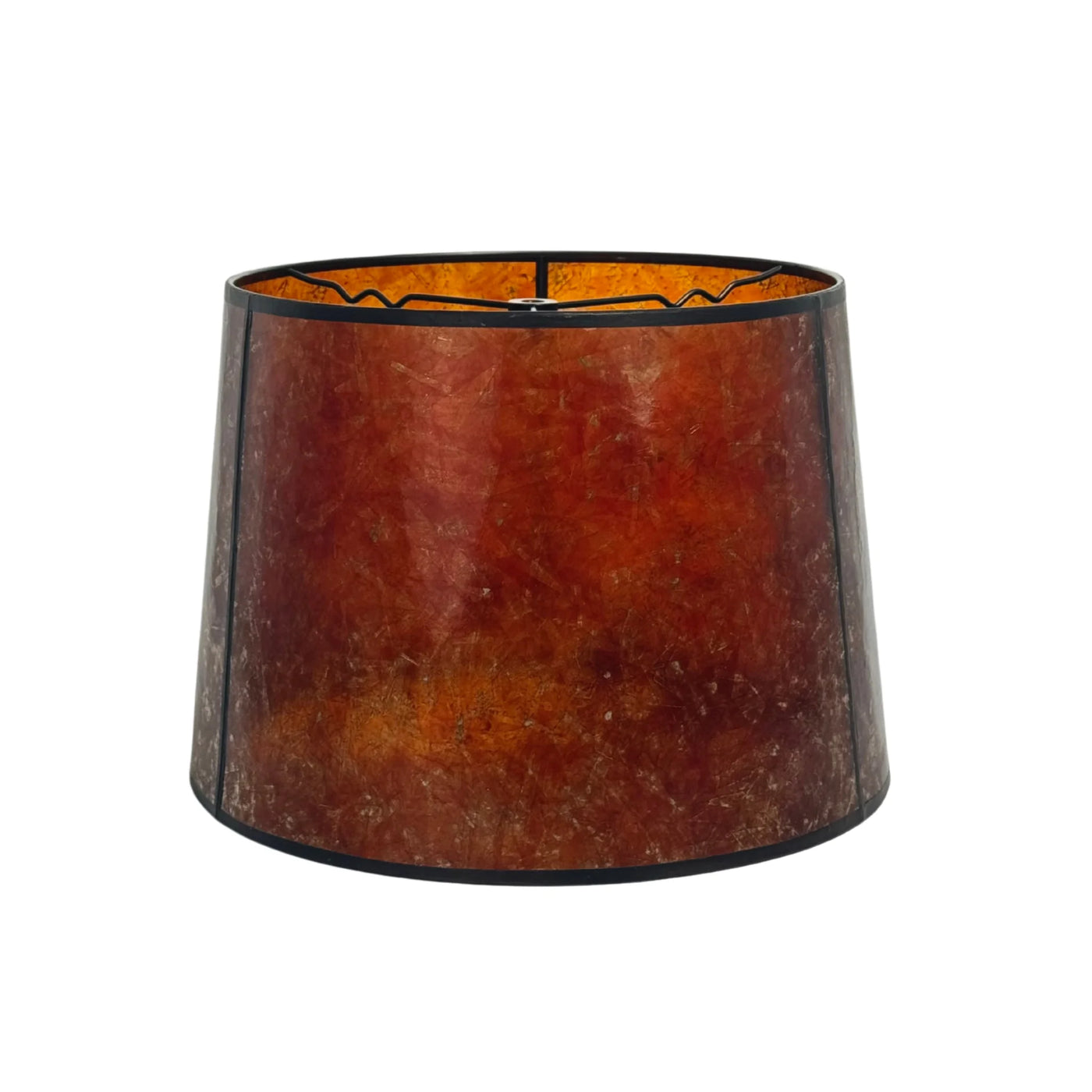 Amber Mica Deep Drum Lampshade