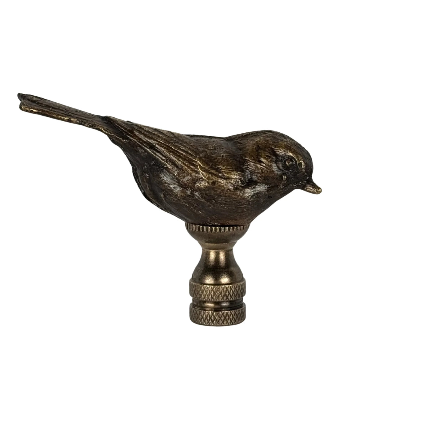 Antique Brass Bird Finial