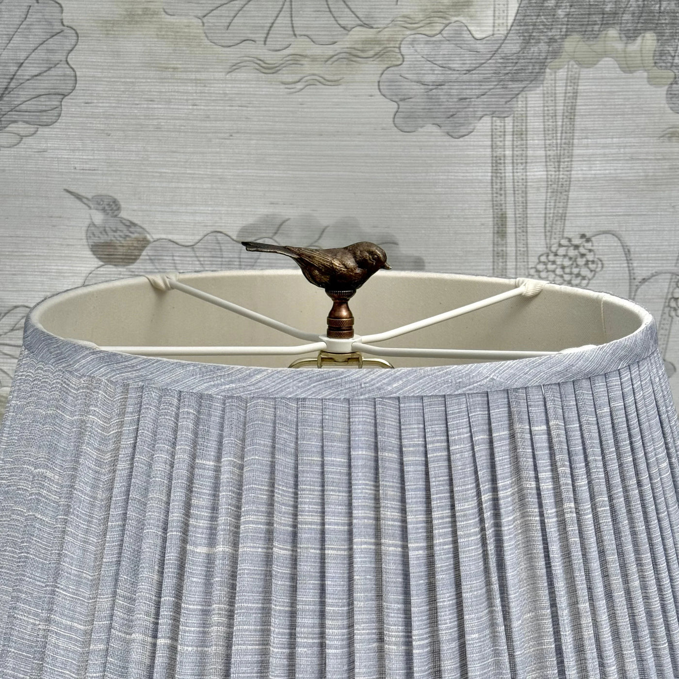 Antique Brass Bird Finial