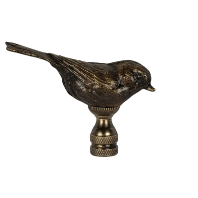 Antique Brass Bird Finial