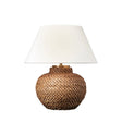 Avedon Natural Rattan Accent Lamp — Cordless