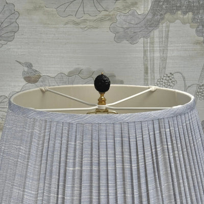 Black Cinnabar Dragon Finial Close Up