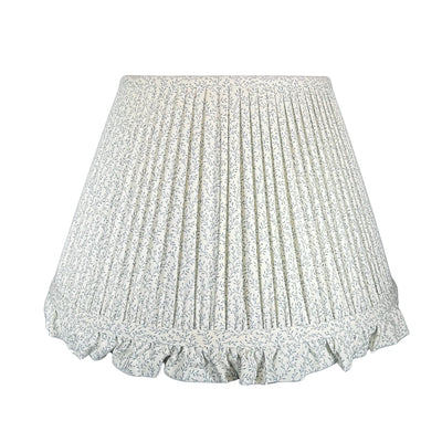 Ian Sanderson Steel Blue Leonie Ruffle Lampshade