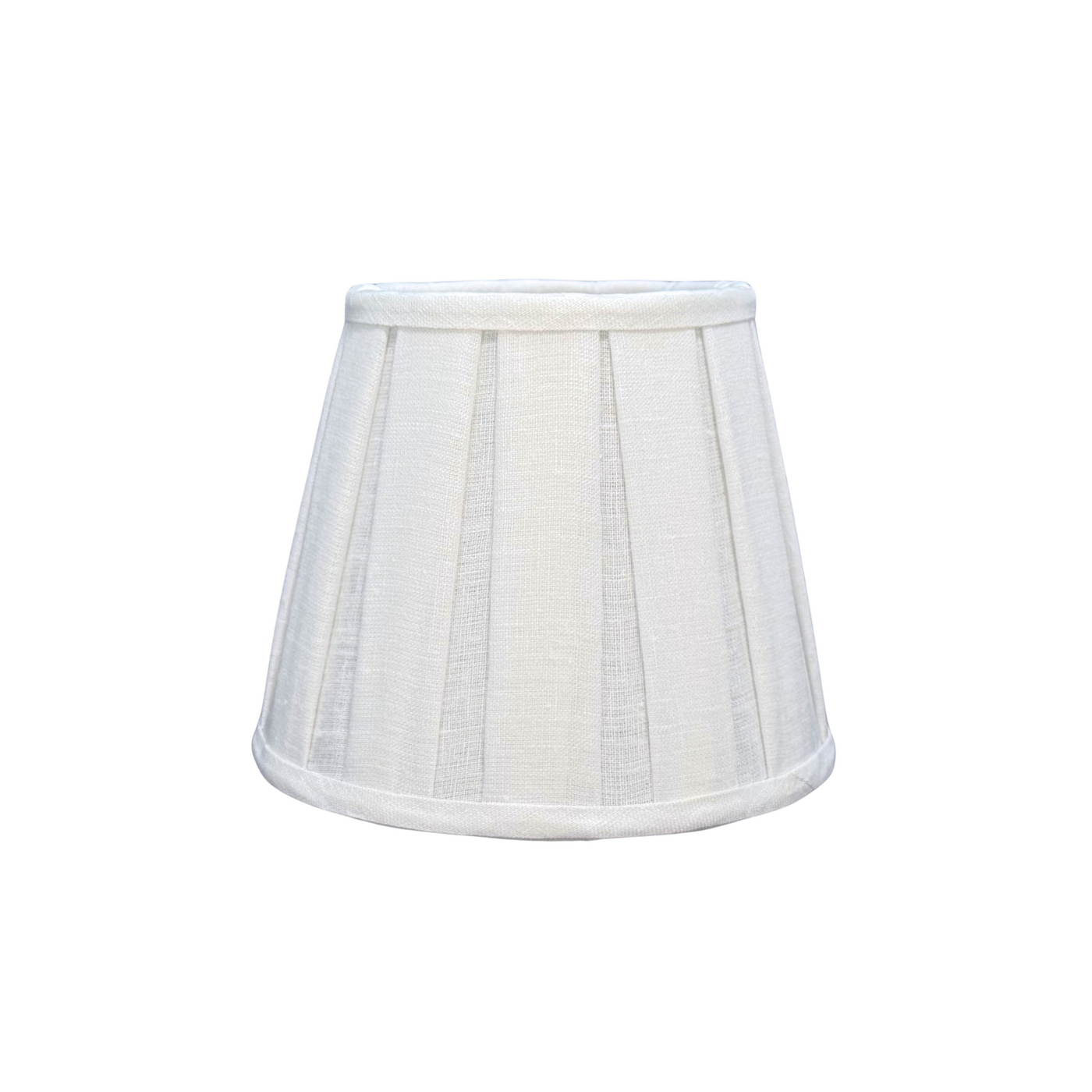Box Pleat Linen Chandelier Shade