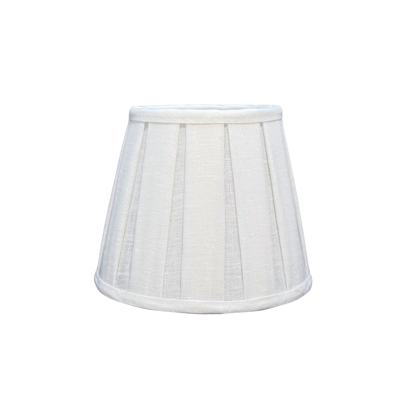 Box Pleat Linen Chandelier Shade