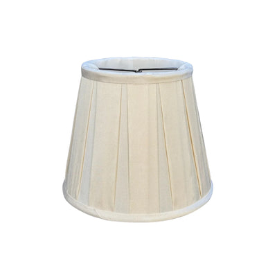 Sugar Box Pleat Silk Chandelier Shade