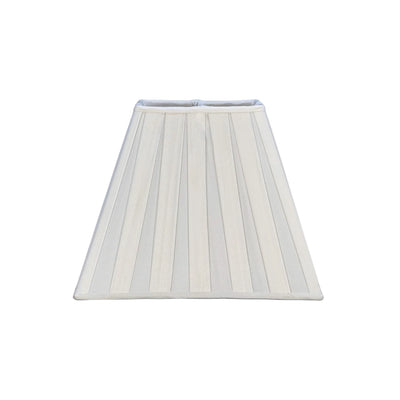 Box Pleat Silk Square Lampshade