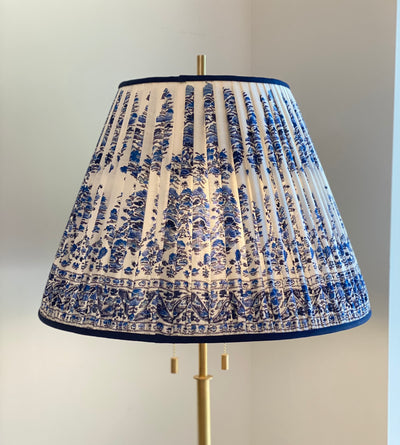 Brunschwig & Fils - Visan Navy Lampshade