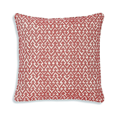 Fermoie Cushion in Red Rabanna