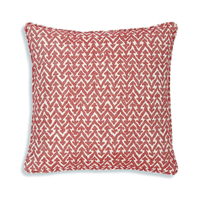 Fermoie Cushion in Red Rabanna