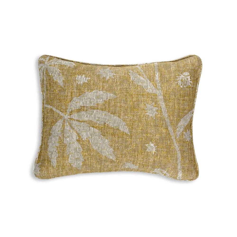 fermoie yellow cushion