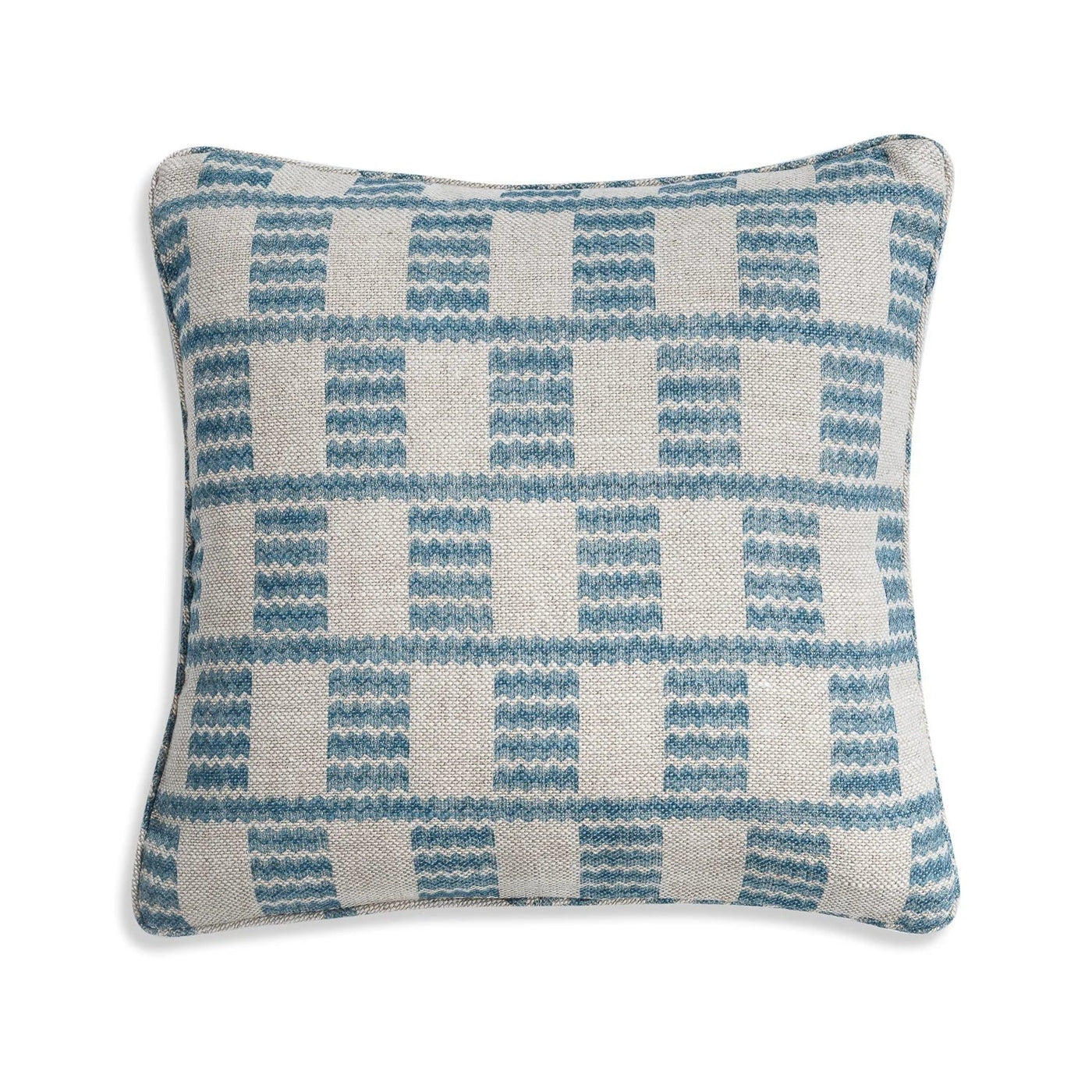 Fermoie Cushion in Light Blue Cove