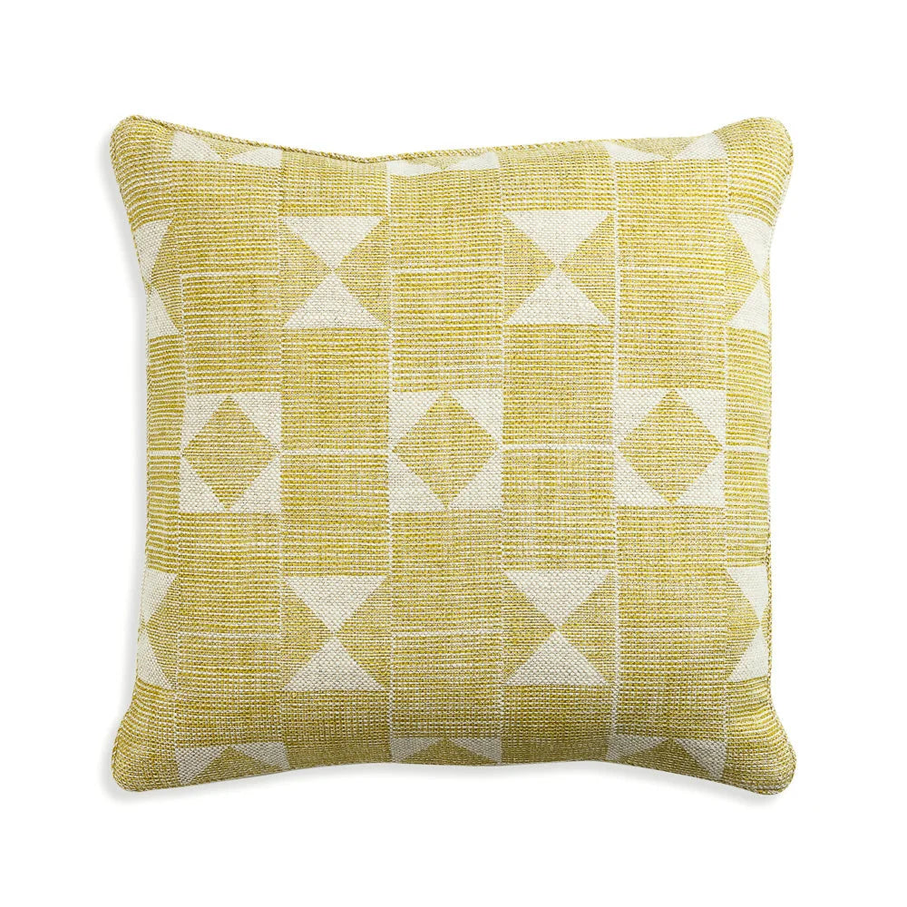 Fermoie Cushion in Yellow Flag