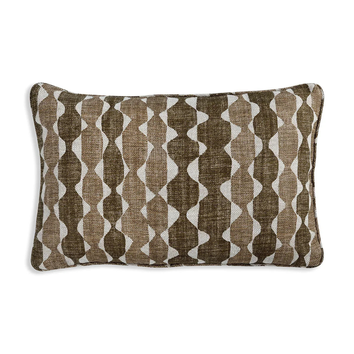 Fermoie Cushion in Neutral Brown Whittle