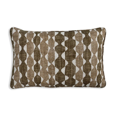 Fermoie Cushion in Neutral Brown Whittle