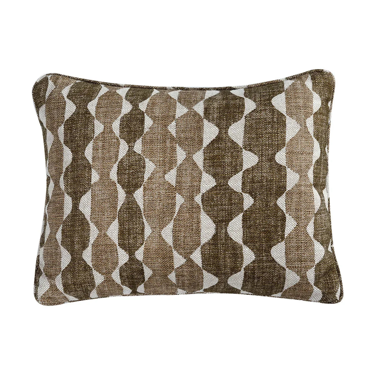 Fermoie Cushion in Neutral Brown Whittle