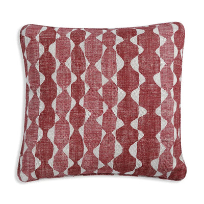 Fermoie Cushion in Red & Pink Whittle