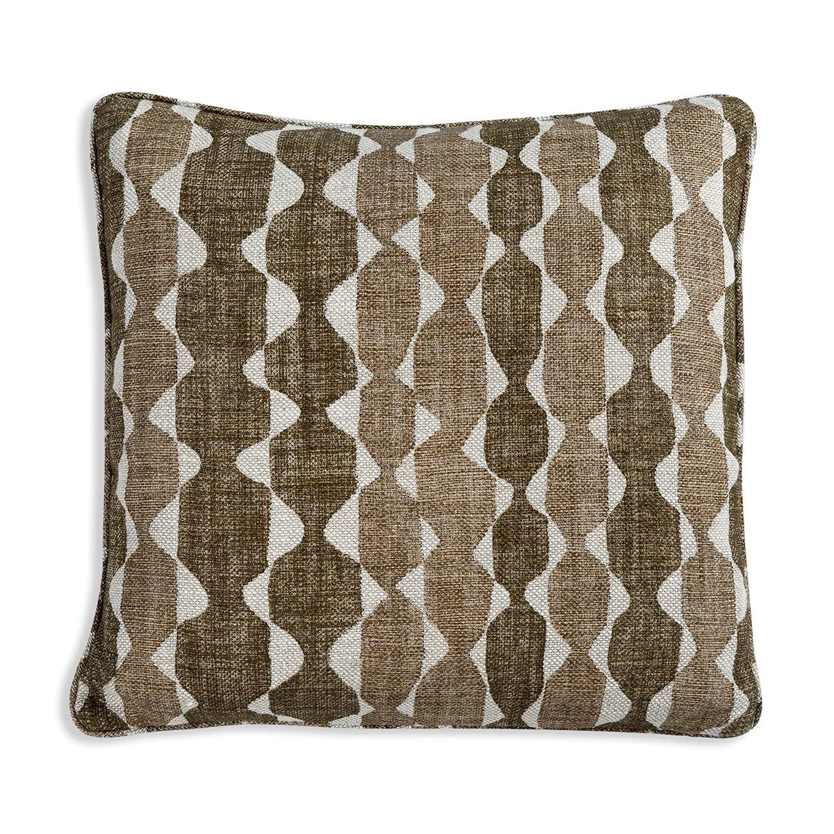 Fermoie Cushion in Neutral Brown Whittle