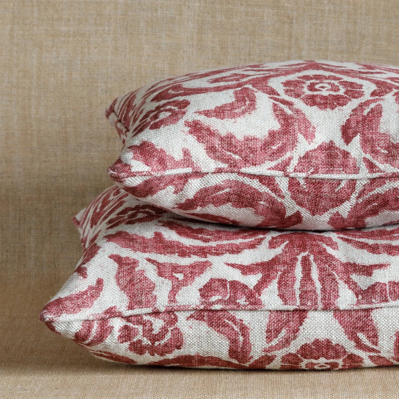 Fermoie Cushion in Pink Marlborough