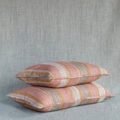 Fermoie Cushion in Pink & Yellow Carskiey