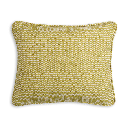 Small Fermoie Yellow Outdoor Cushion