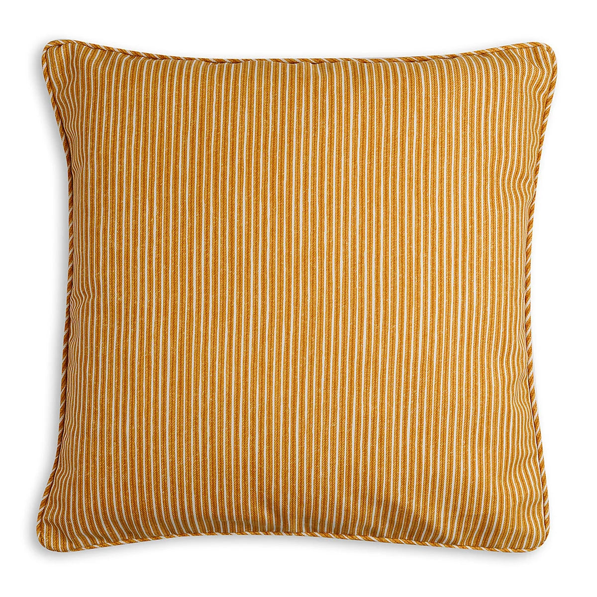 Fermoie Outdoor Yellow Stripe Pillow