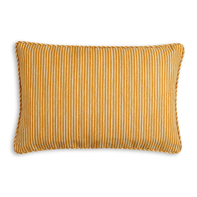 Fermoie Yellow Stripe Outdoor Long Oblong Pillow