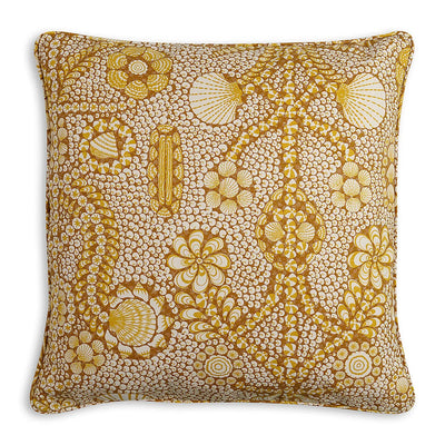 Fermoie Outdoor Yellow Shell Cushion