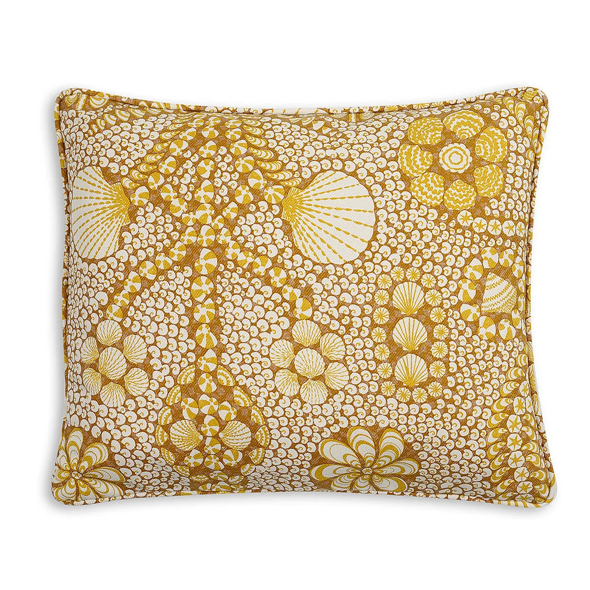 Fermoie Yellow Small Outdoor Cushion