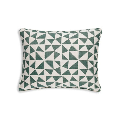 Fermoie Cushion in Green Circus