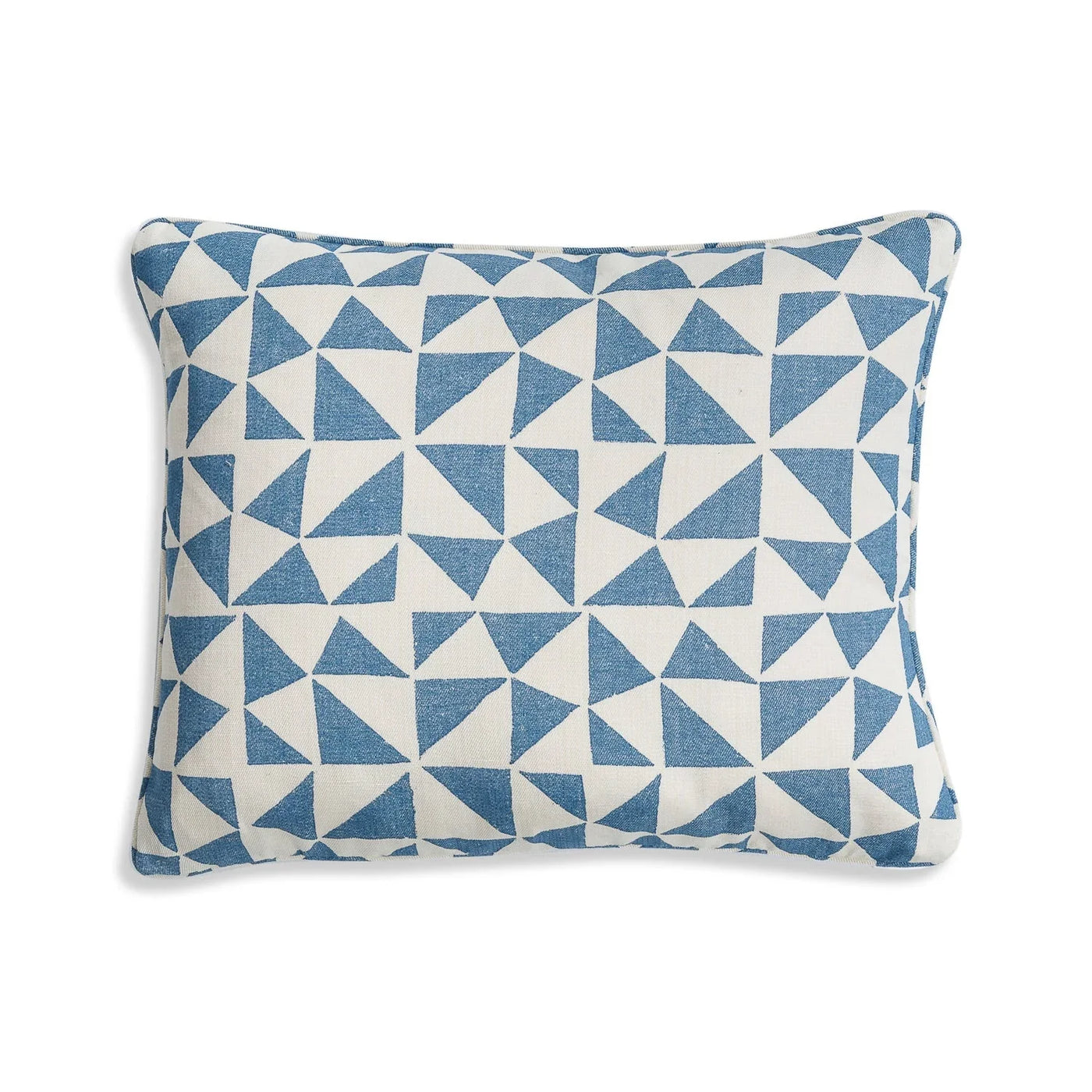 Fermoie Cushion in Bright Blue Circus