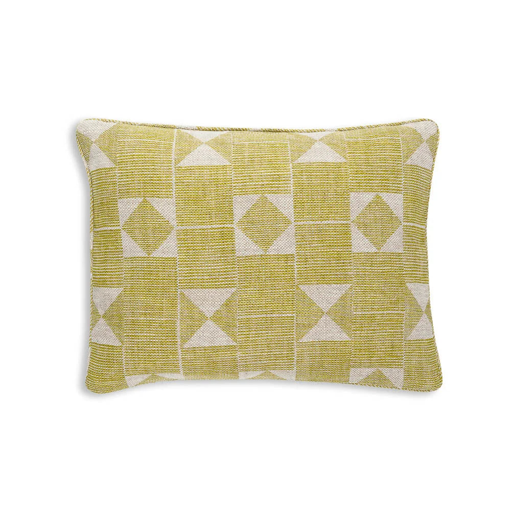 Fermoie Cushion in Yellow Flag
